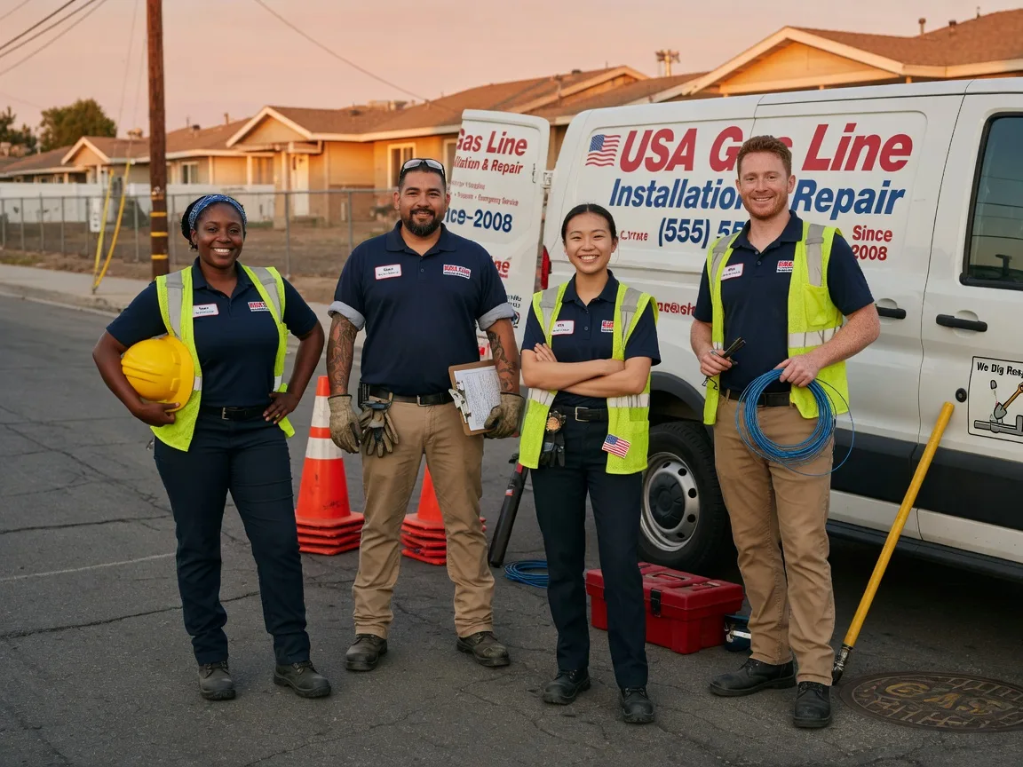 Gas Line Installation company in Half Way, MO